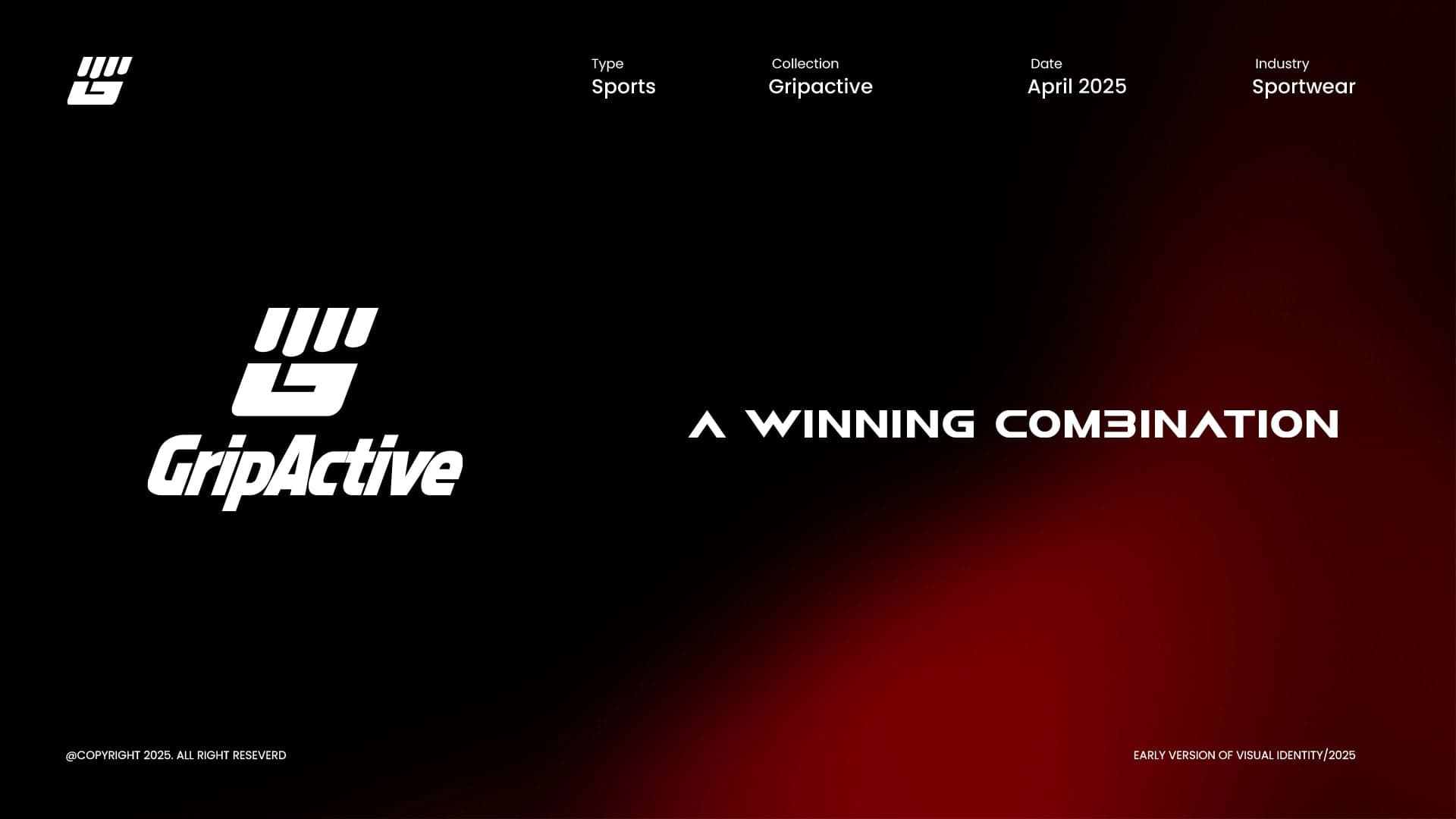 Gripactive Visual Identity cover